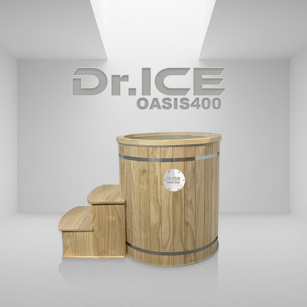 木製プレミアムアイスバスのおすすめ｜Dr.ICE OASIS – 急速冷却の
