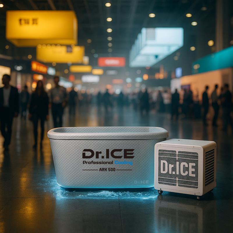 SPORTEC 2025 出展レポート｜スポーツ現場に最適な冷却機器「Dr.ICE」シリーズを展示